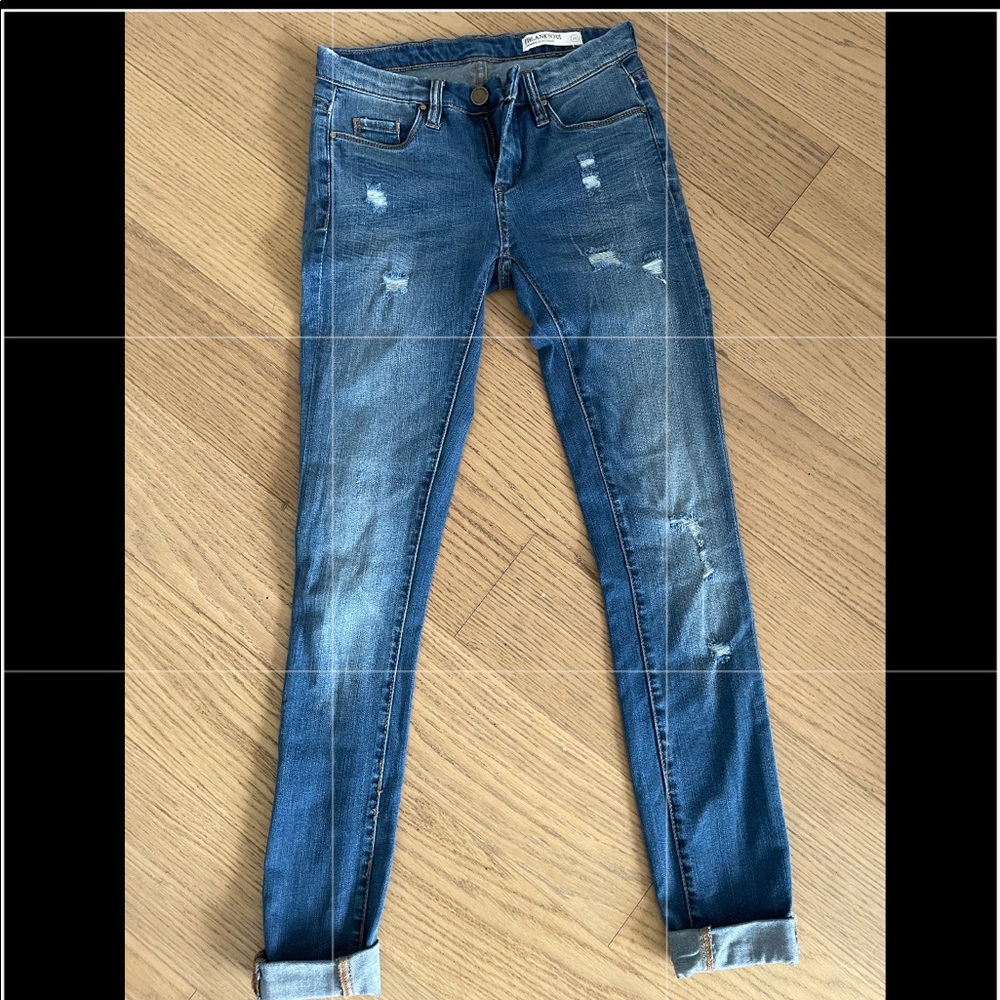 Blank jeans
